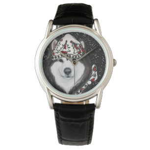 Reloj De Pulsera Malamute de Alaska