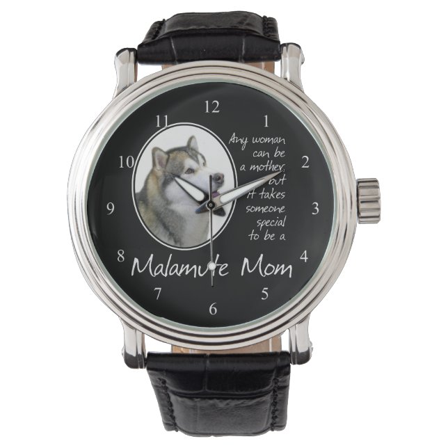 Reloj De Pulsera Malamute Mom Watch (Anverso)