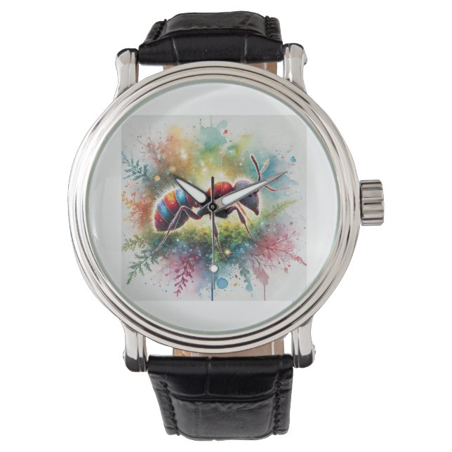 Reloj De Pulsera Malaysian exploding ant 221024AREF132 - Watercolor (Anverso)