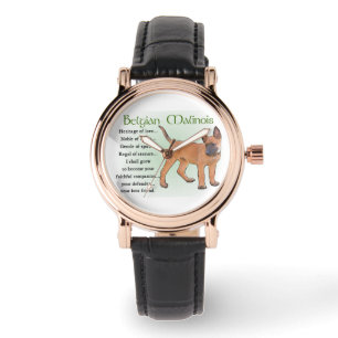 Reloj De Pulsera Malinois belga