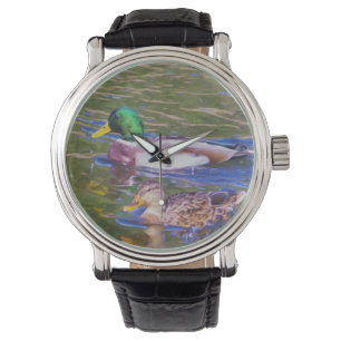 Reloj De Pulsera Mallard Ducks