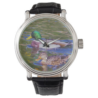 Reloj De Pulsera Mallard Ducks