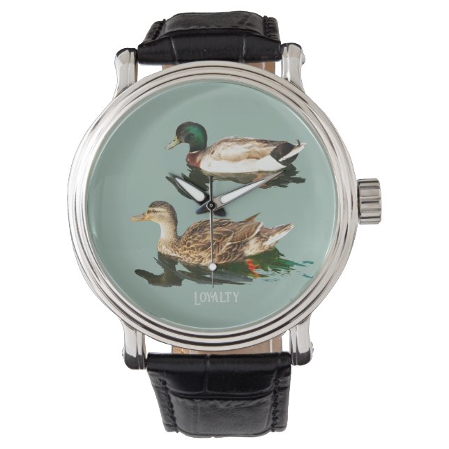 Reloj De Pulsera Mallas de los Ducks (Anverso)