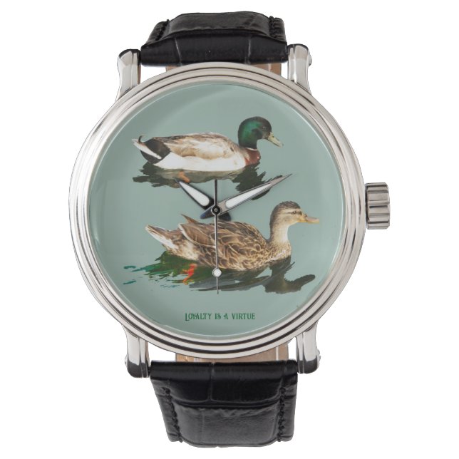 Reloj De Pulsera Mallas de los Ducks (Anverso)
