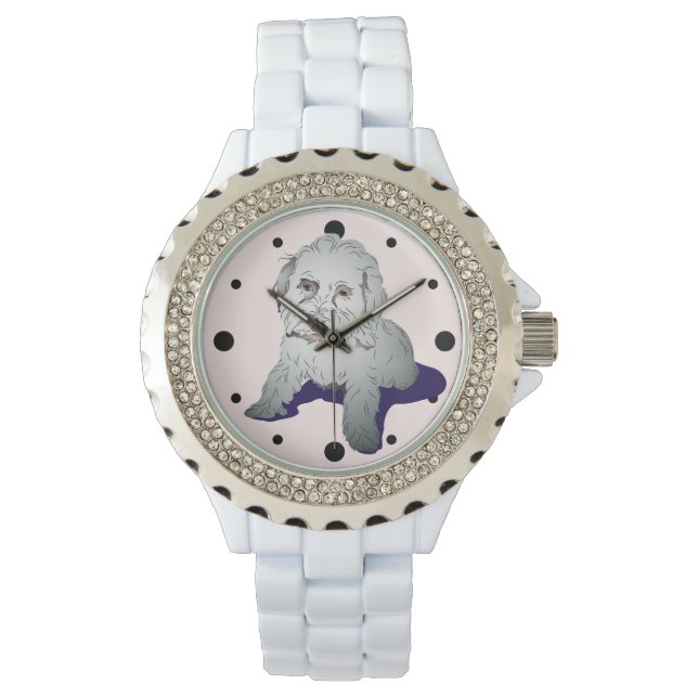 Reloj De Pulsera Maltipoo Cuppy (Anverso)