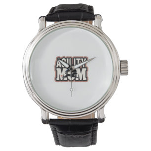 Reloj De Pulsera Mamá de Agilidad Silueta Vintage de Agilidad Canin