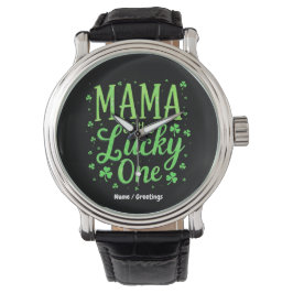 Reloj De Pulsera Mamá de los afortunados el primer día de San Patri