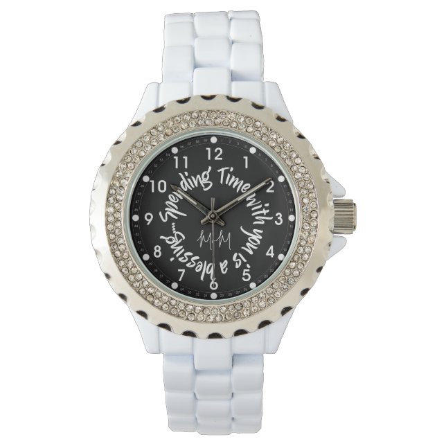 Reloj De Pulsera Mamá dedicando tiempo a tu cita (Anverso)