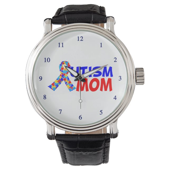 Reloj De Pulsera Mamá del autismo (Anverso)