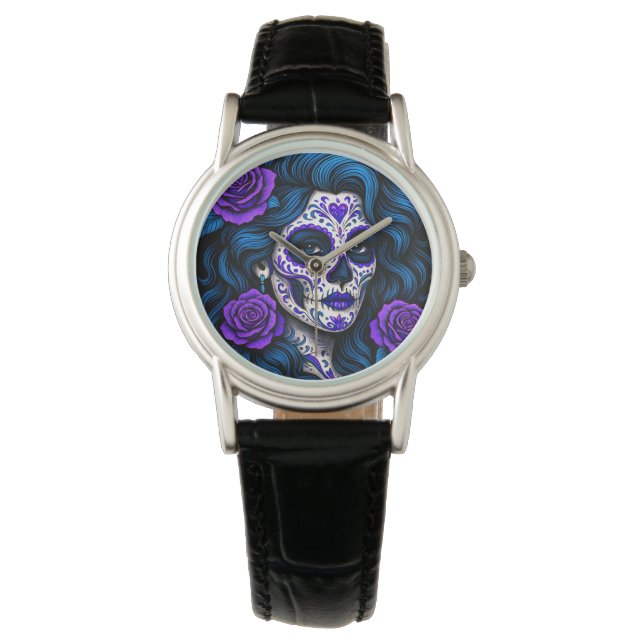 Reloj De Pulsera Mamá española divertida (Anverso)