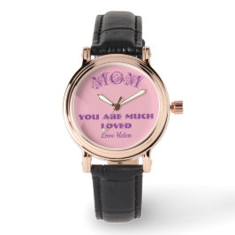 Reloj De Pulsera Mamá Personalizada Nombre Cute Regalo Para Madre