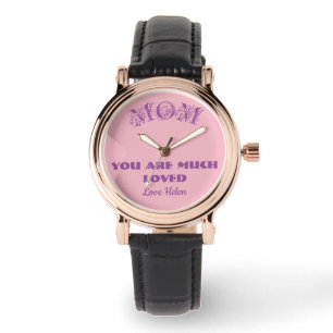 Reloj De Pulsera Mamá Personalizada Nombre Cute Regalo Para Madre