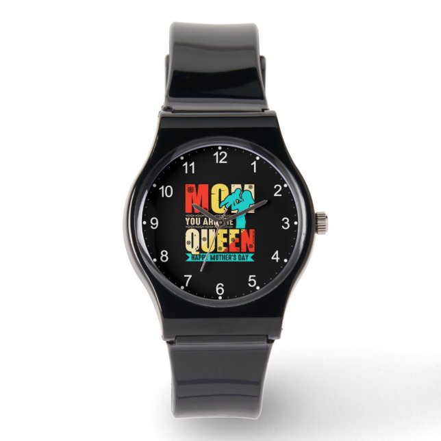 Reloj De Pulsera Mamá Tú Eres La Reina-67761 (Anverso)