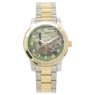 Reloj De Pulsera Mamá y bebés del ganso