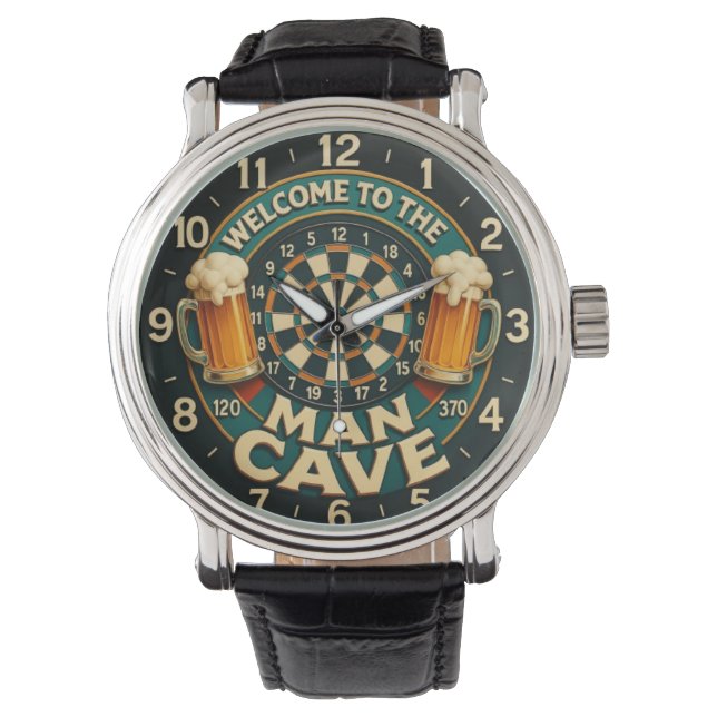 Reloj De Pulsera  Man Cave Welcome (Anverso)