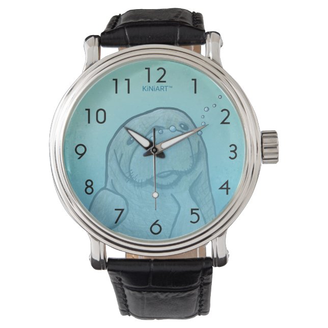 Reloj De Pulsera Manatee Wrist Watch (Anverso)