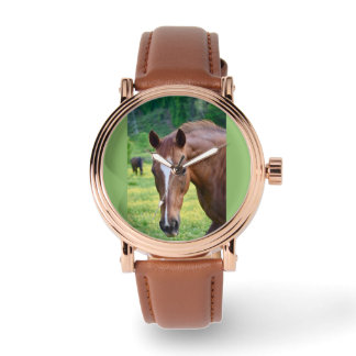 Reloj De Pulsera mancha dorada
