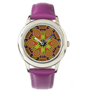 Reloj De Pulsera mandala abstracta