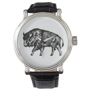 Reloj De Pulsera Mandala Buffalo Bull