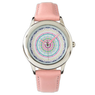 Reloj De Pulsera mandala colorida
