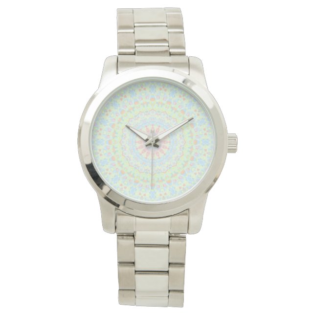 Reloj De Pulsera Mandala colorida (Anverso)