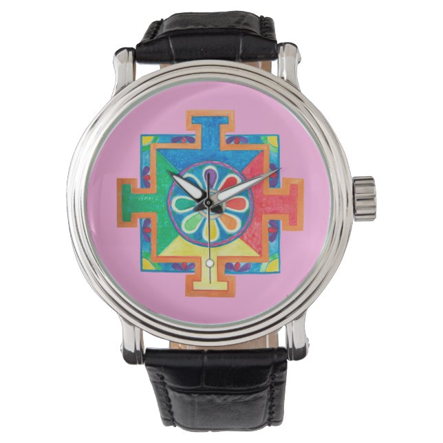 Reloj De Pulsera Mandala de la creación (Anverso)