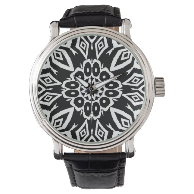 Reloj De Pulsera Mandala de Medianoche (Anverso)
