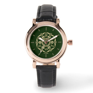 Reloj De Pulsera Mandala dorada