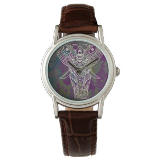 Reloj De Pulsera Mandala Elephant Bohemian