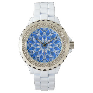 Reloj De Pulsera Mandala en azul eWatch