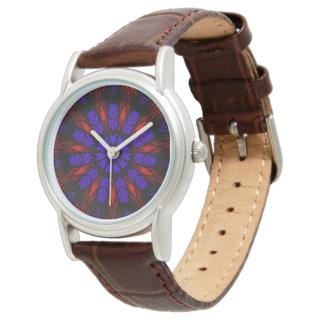 Reloj De Pulsera Mandala Suroeste Hippie Boho Moda Bohemias (Angular)