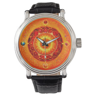 Reloj De Pulsera "Mandalas cósmicas: Tiempo planetario"