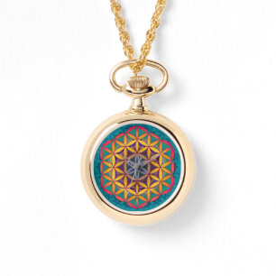 Reloj De Pulsera Mandalas Flor de la Vida