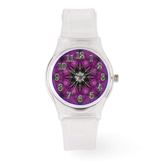Reloj De Pulsera Mandela (8b) eWatch Wristwatch (Anverso)