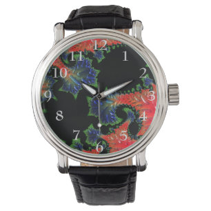 Reloj De Pulsera Mandelbrot Garden Watch