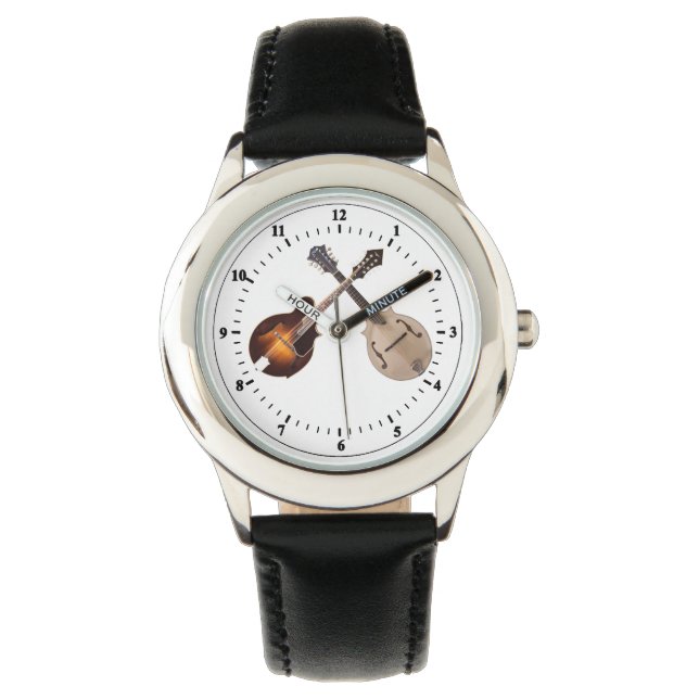 RELOJ DE PULSERA MANDOLINS CRUZADOS- OBSERVAR (Anverso)