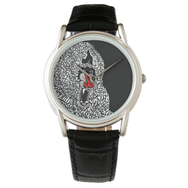 Reloj De Pulsera Mandrill Monkey Watch (Anverso)