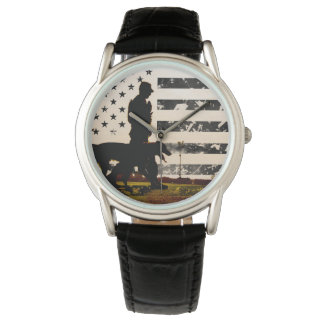 Reloj De Pulsera Manejador de perros de trabajo K-9