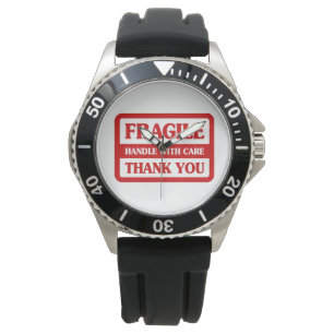 Reloj De Pulsera Manejo Frágil con cuidado