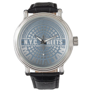 Reloj De Pulsera Manhole Covers Manhattan