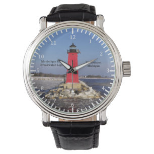 Reloj De Pulsera Manistique East Breakwater Light watch