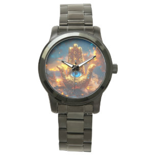 RELOJ DE PULSERA MANO DE HAMSA - BUDISMO ZEN