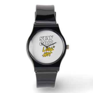 Reloj De Pulsera Mantén Guay Look Hot 🔥 Stylish Personalizado Watc