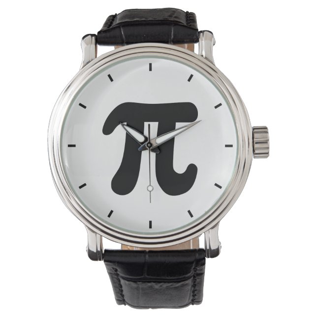Reloj De Pulsera Mantener el tiempo con Pi (Anverso)