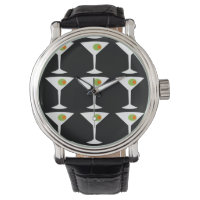 Mantener 'Em Viene Martini Watch (negro)
