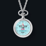 Reloj De Pulsera Mantener la calma Amor Gimnasia Bella Gimnasta<br><div class="desc">Funny Keep Calm and Love Gymnastics vigilan a un entrenador de gimnasia para regalar a sus chicas en su equipo competitivo antes de una competencia que se tambalea. Un lindo regalo de reloj de pulsera de gimnasta.</div>