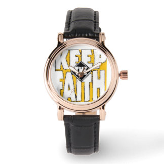 Reloj De Pulsera mantener la fe