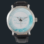 Reloj De Pulsera Mantente y conoce el hermoso verso de la Biblia Cr<br><div class="desc">Hermosas nubes celestiales azules y blancas rodean este hermoso inspirador versículo de la Biblia. Quédate quieto y sé que soy Dios. Salmo 46:10. Esta cita cristiana siempre me trae paz y calma. Comparte este regalo de la cristiandad para el reloj religioso de bonito con otros miembros de la iglesia y...</div>