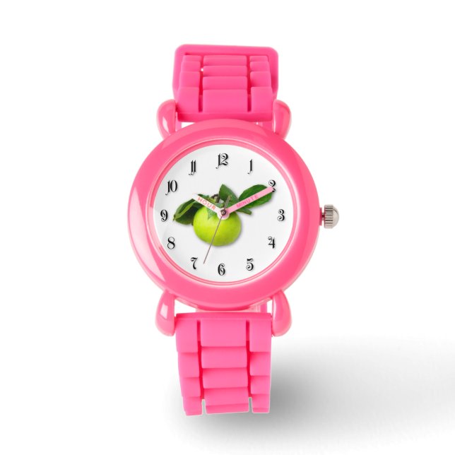 Reloj De Pulsera Manzana verde (Anverso)