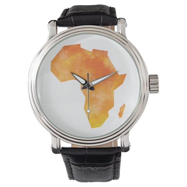 Reloj De Pulsera Mapa de África (Anverso)